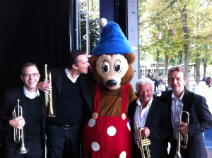 Tivoli Big Band Trumpet Section and "Rasmus Klump"