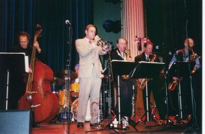 Playing with Arne Domnerus in 2001.